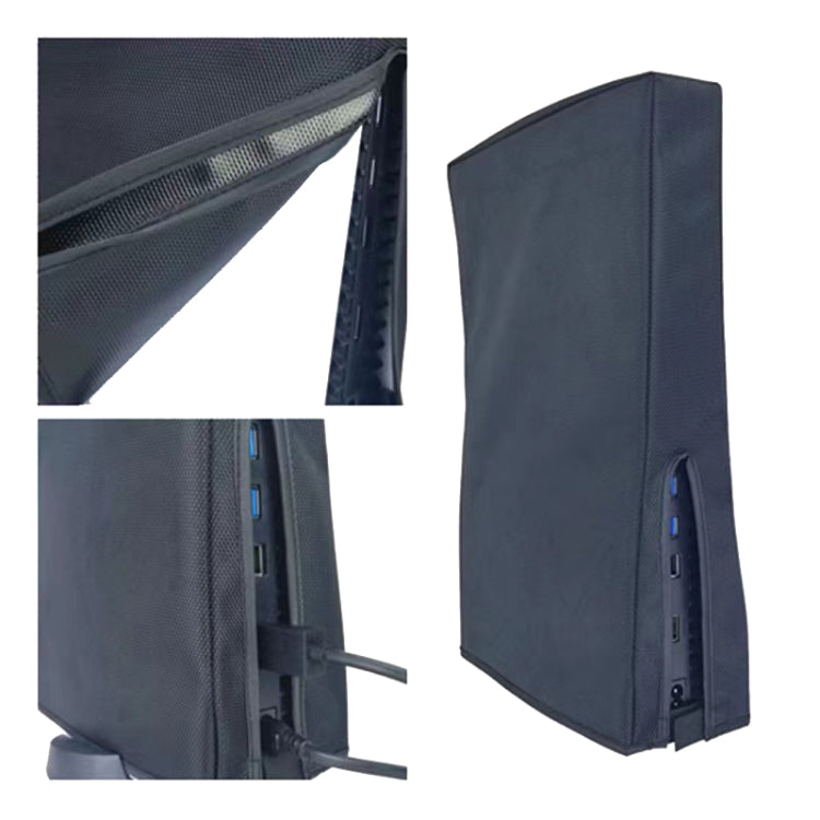 PS5-1 for Snoy PS5 Game Console Waterproof and Dustproof Protective Cover, (Horizontal Black), (Horizontal Gray), (Vertical Black), (Vertical Gray)