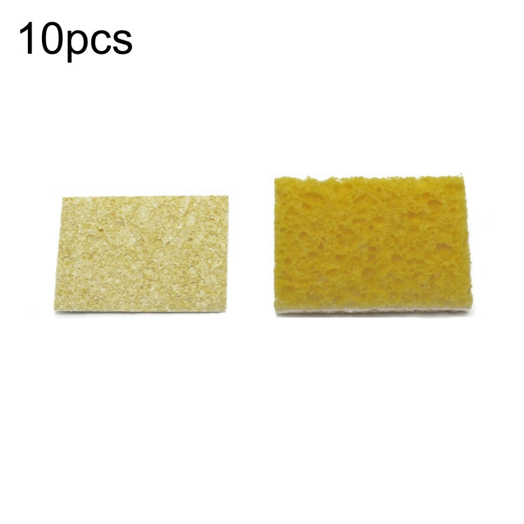 Soldering Iron Tin Remover Cleaning Cotton Wood Pulp Sponge,Spec: Thin Square 6x6cm