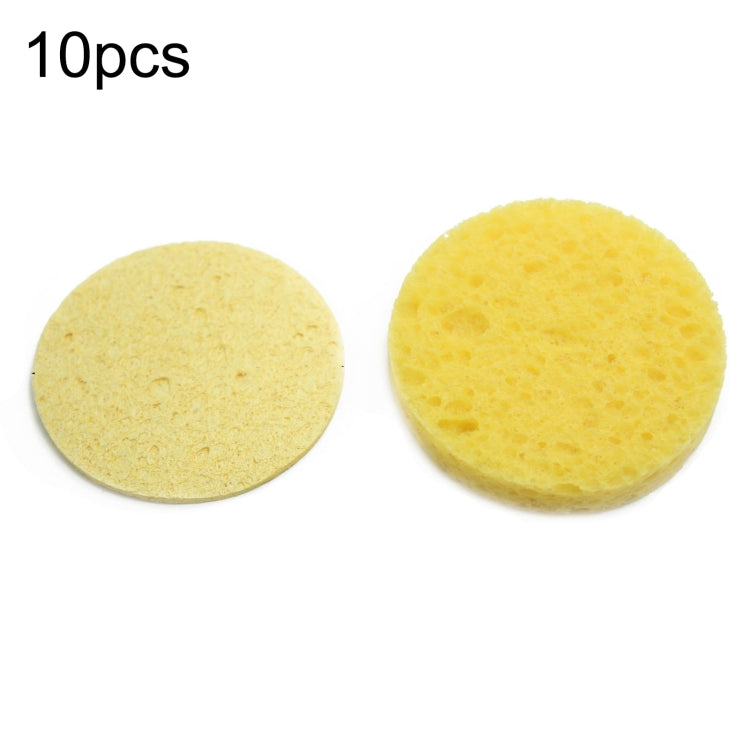 Soldering Iron Tin Remover Cleaning Cotton Wood Pulp Sponge,Spec: Thin Square 6x6cm