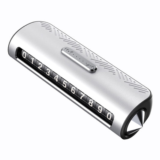 Vehicle Safety Hammer Temporary Parking Phone Number Plate