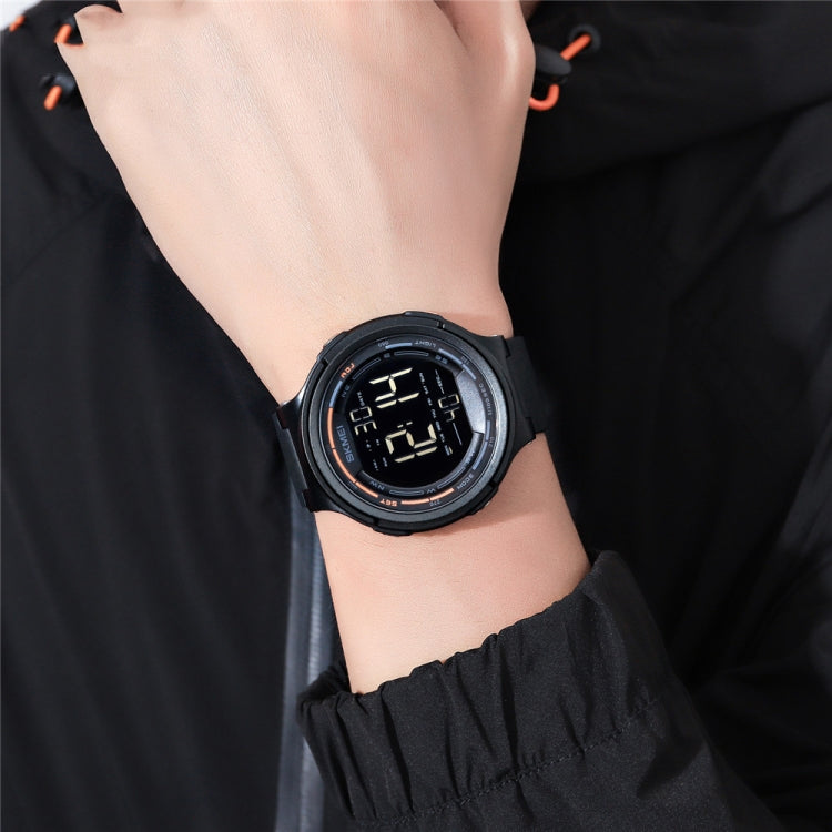 SKMEI 1841 Outdoor Sports Students Waterproof Luminous Countdown Watch, 1841 Light Grey, 1841 Black