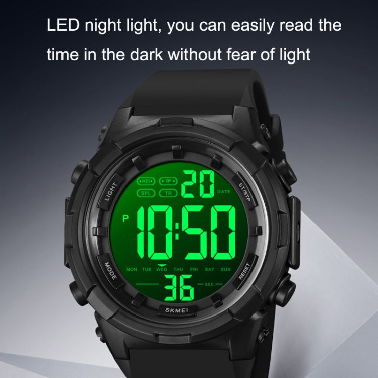 SKMEI 1845 Outdoor Waterproof Large Dial Multifunctional Sports Men Watch