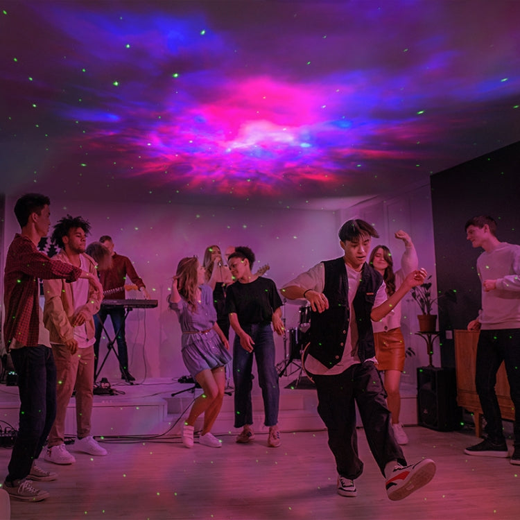 USB Astronaut Shape Colorful LED Laser Star Projection Light