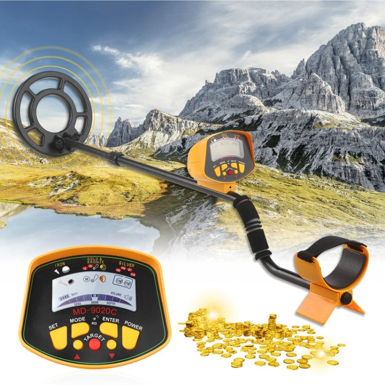 MD9020C High Sensitivity LCD Display Metal Detector