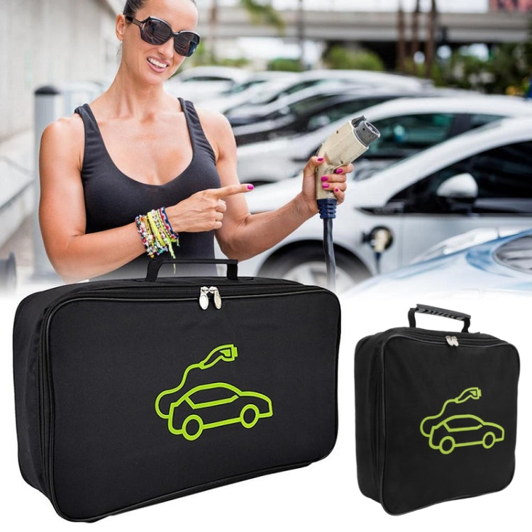 Electric Car Fireproof Charger Storage Bag, Material: