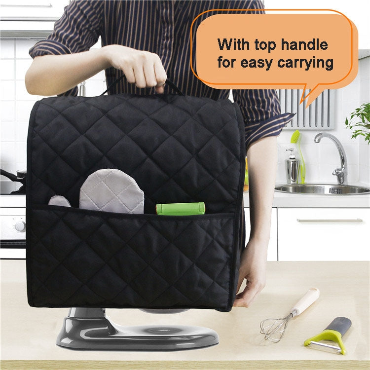 For KitchenAid 4.5QT Mixer Machine Dust Cover Waterproof Storage Bag, Storage Bag (Black), Storage Bag (Purple), Storage Bag (Coffee), Storage Bag (Grey), Storage Bag (Wine Red)