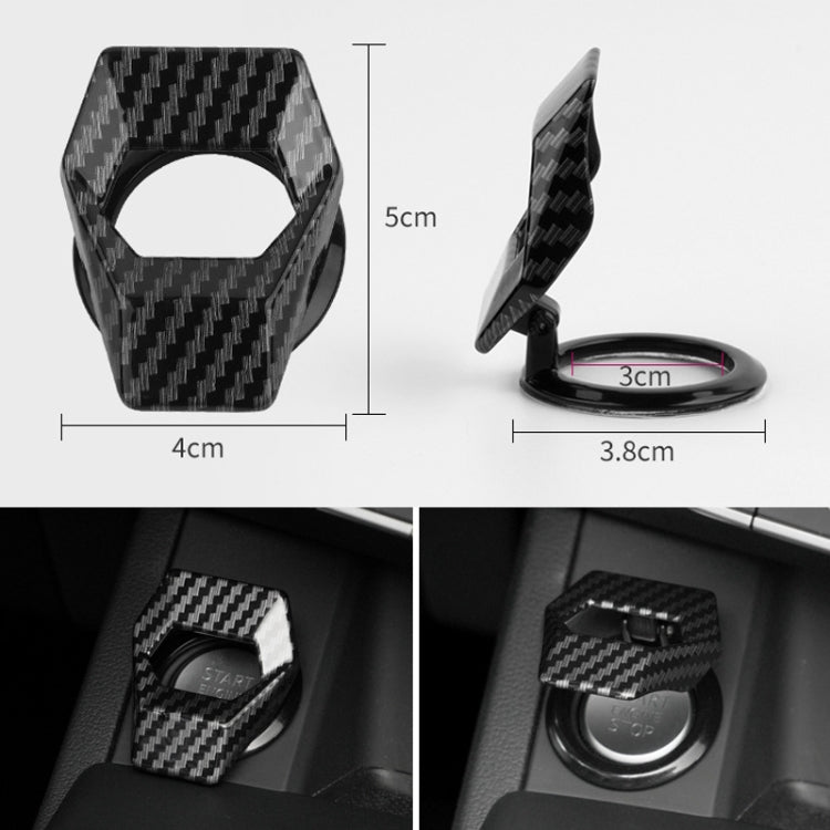 Car One-button Start Decorative Ring Knob Decorative Cover Universal