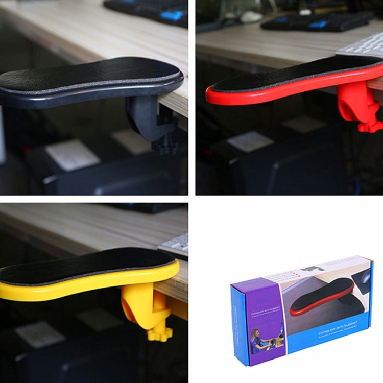 180 Degree Rotating Computer Table Hand Support Wrist Support Mouse Pad, PU+Memory Cotton Model (Black), PU+Memory Cotton Model (Red), PU+Memory Cotton Model (Yellow), Mouse Pad Model (Black), Mouse Pad Model (Red), Mouse Pad Model (Yellow)