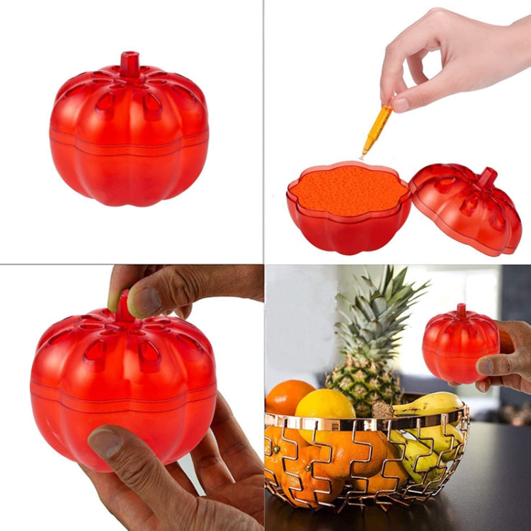 SK116 2pcs Small Pumpkin Fruit Fly Traps Fruit Flying Worm Catcher