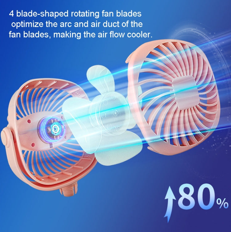 Car Suction Cup Fan Desktop Dormitory Office Kitchen Fan