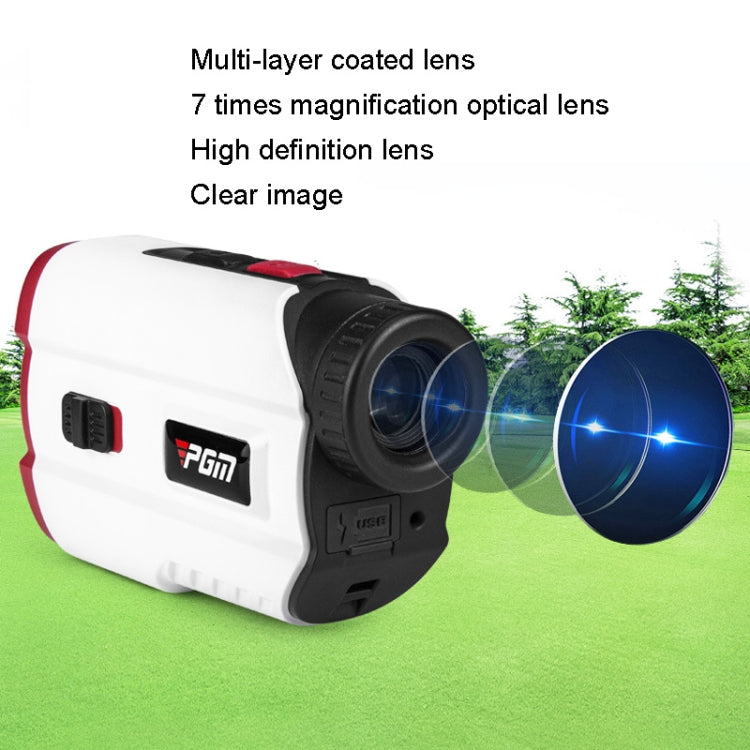 PGM JQ015 IP54 Waterproof Golf Laser Distance Meter Telescope, Measuring Distance: 400m