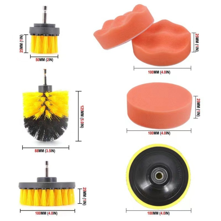 Car Air Conditioner Air Outlet Electric Drill Cleaning Brush