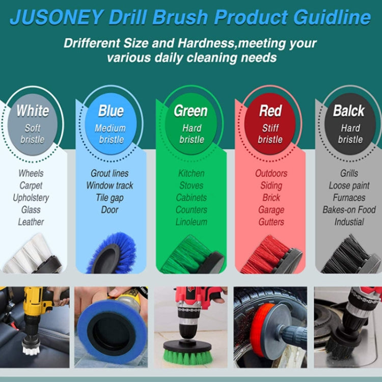 Car Air Conditioner Air Outlet Electric Drill Cleaning Brush