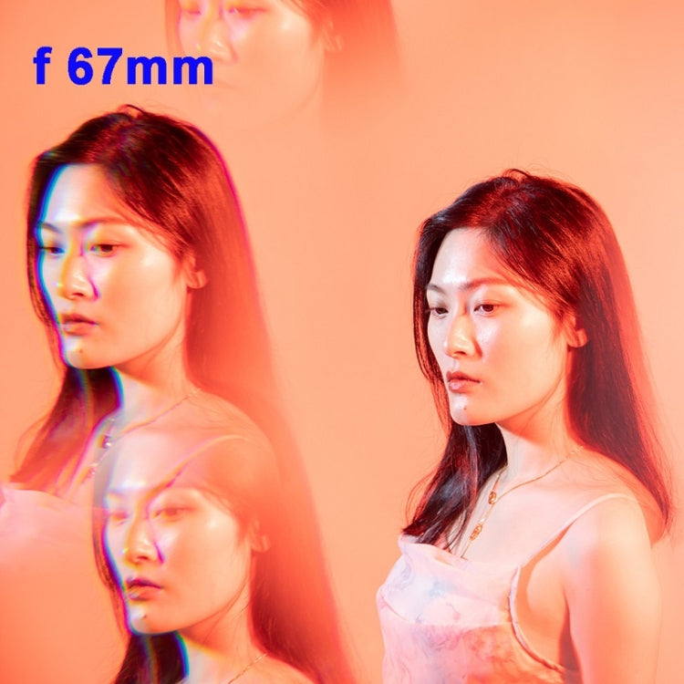 Handheld Semicircle Kaleidoscope Filter Photography Camera Accessories