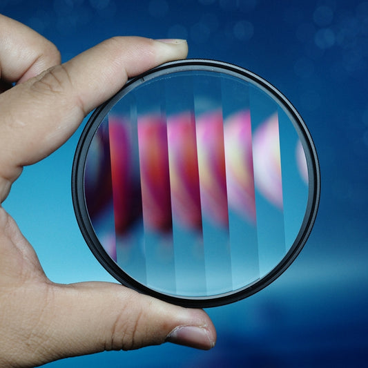 Photography Foreground Blur Linear Prism Camera Filter Accessories