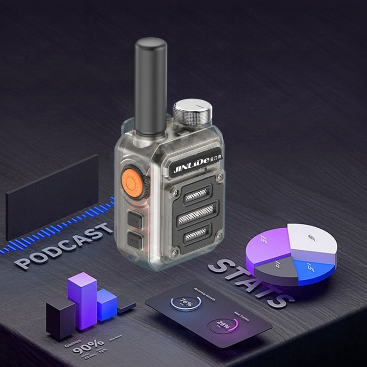 JINLIDE 3-5km 8W 6000mAh Hand-held Walkie Talkie Wireless Copy Frequency Ham Radio