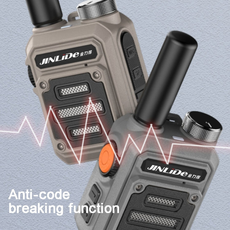 JINLIDE 3-5km 8W 6000mAh Hand-held Walkie Talkie Wireless Copy Frequency Ham Radio