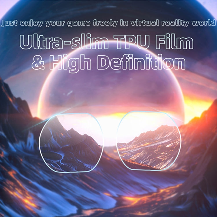 Hifylux PS-FF29 For PlayStation VR2 Lens Protective Film Set HD Scratch-Proof TPU Soft Film