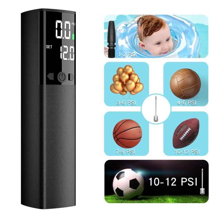 AP-04 Wireless Electric Air Pump With LCD Display For Football Basketball