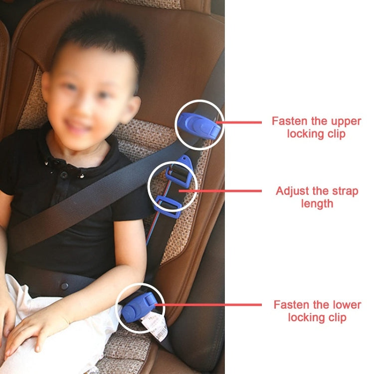 Car Child Seat Safety Belt Adjustment Anti-collision Limit Fixer