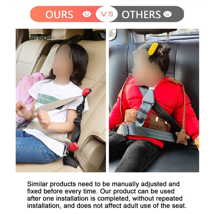 Car Child Seat Safety Belt Adjustment Anti-collision Limit Fixer