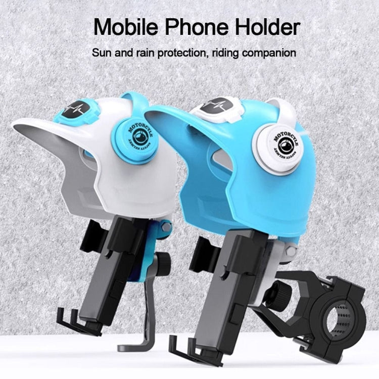 Small Helmet Sunscreen Phone Stand Bracket Motorcycle Mobile Phone Holder,Spec: