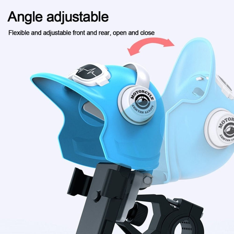 Small Helmet Sunscreen Phone Stand Bracket Motorcycle Mobile Phone Holder,Spec: