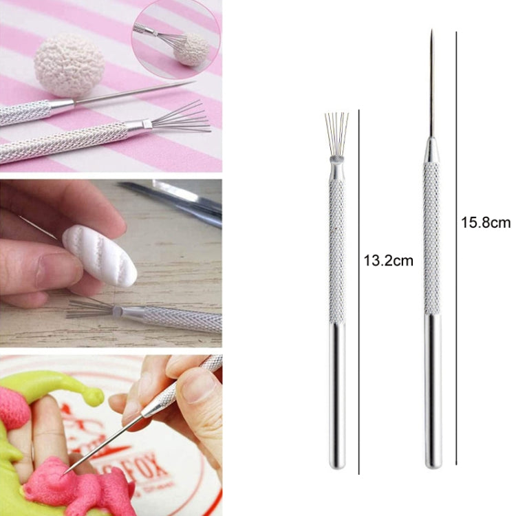 5pcs Ceramic Aluminum Rod Puncher DIY Clay Art Supplies