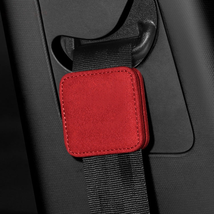 Car Seat Belt Limiter Elastic Adjuster Magnetic Fixation