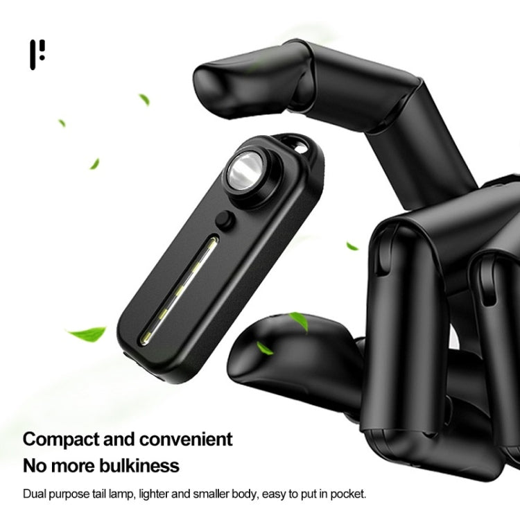 Bicycle Tail Light Type-C Rechargeable Outdoor Warning Light With Pen Clip