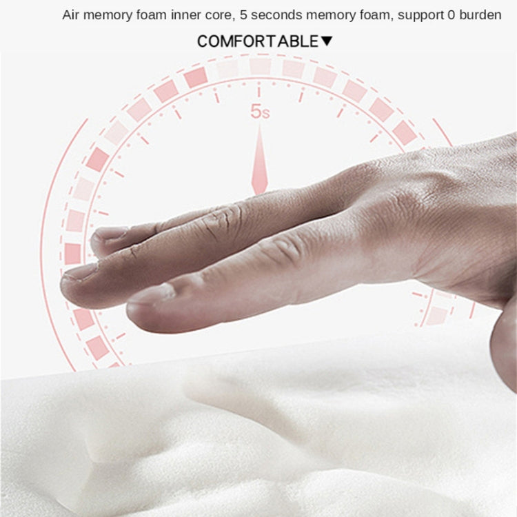 SR-21 Car Lumbar Cushion Headrest Seat Memory Foam Accessories, Style: