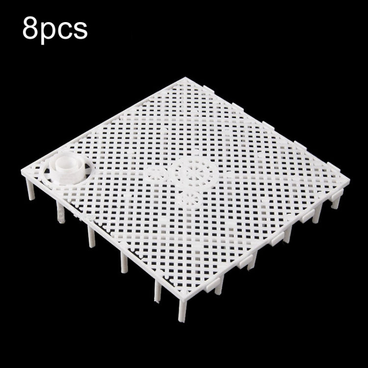 8pcs Fish Tank Bottom Filter Board Sand Mat