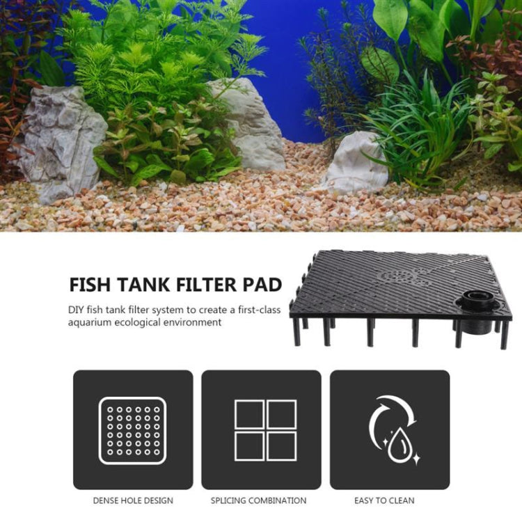 8pcs Fish Tank Bottom Filter Board Sand Mat