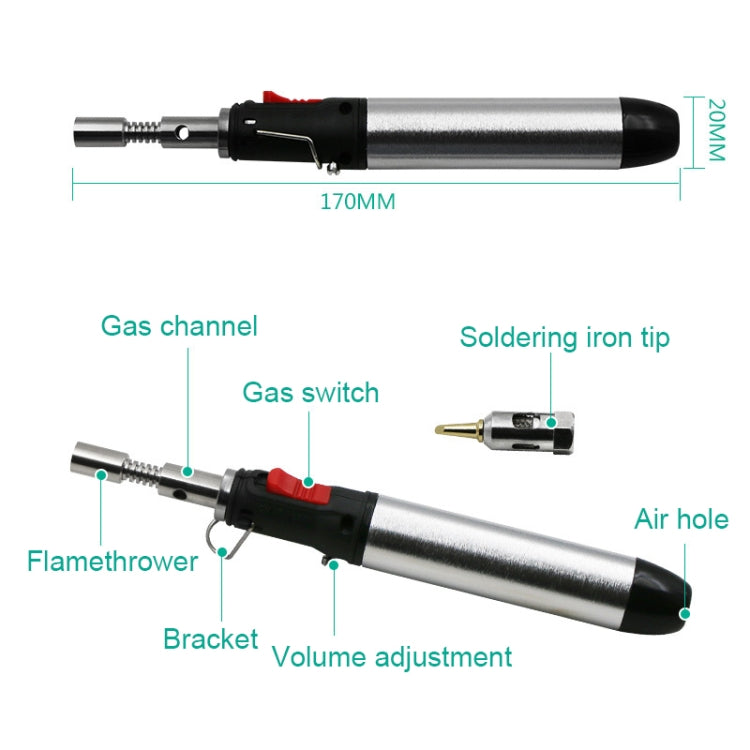 3 in 1 Gas Soldering Iron Gas Torch Pen-Shaped Gas Soldering Iron