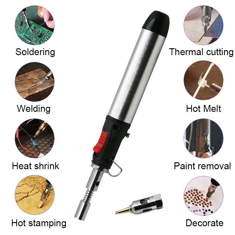 3 in 1 Gas Soldering Iron Gas Torch Pen-Shaped Gas Soldering Iron
