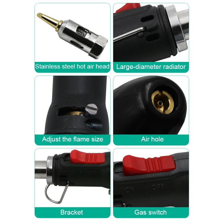 3 in 1 Gas Soldering Iron Gas Torch Pen-Shaped Gas Soldering Iron