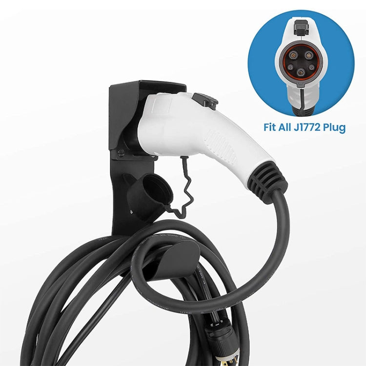 EV Charger Cable Holder Electric Car Charging Cable Organizer for J1772 Plug