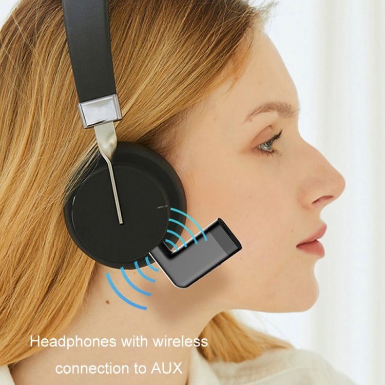 S-18 Car Mini AUX Audio Adapter Wireless Bluetooth 5.0 Receiver