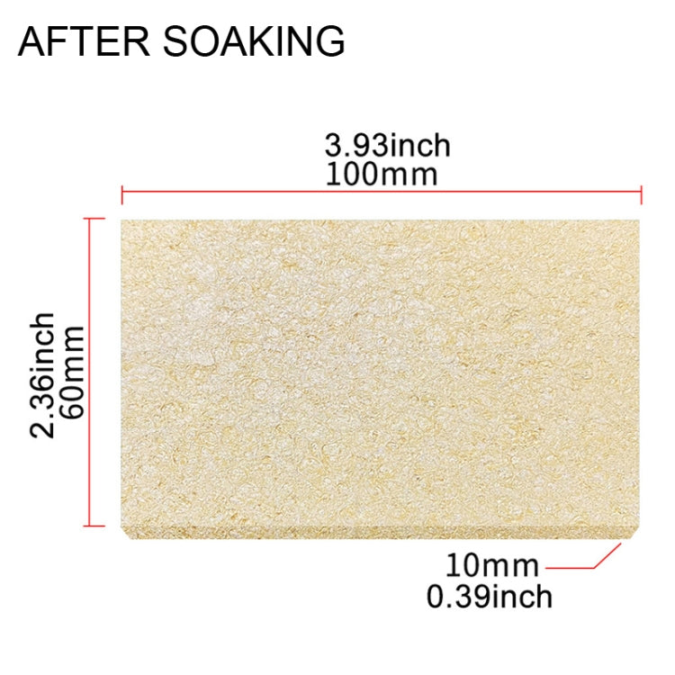 Remove Tin Solder Bubble Sponge Phone Repair Soldering Iron Cleaning Sponge