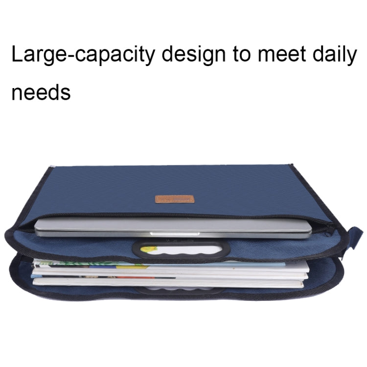 Multifunctional Business Portable Briefcase Large-capacity Oxford Cloth File Bag