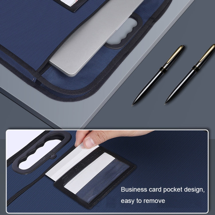 Multifunctional Business Portable Briefcase Large-capacity Oxford Cloth File Bag