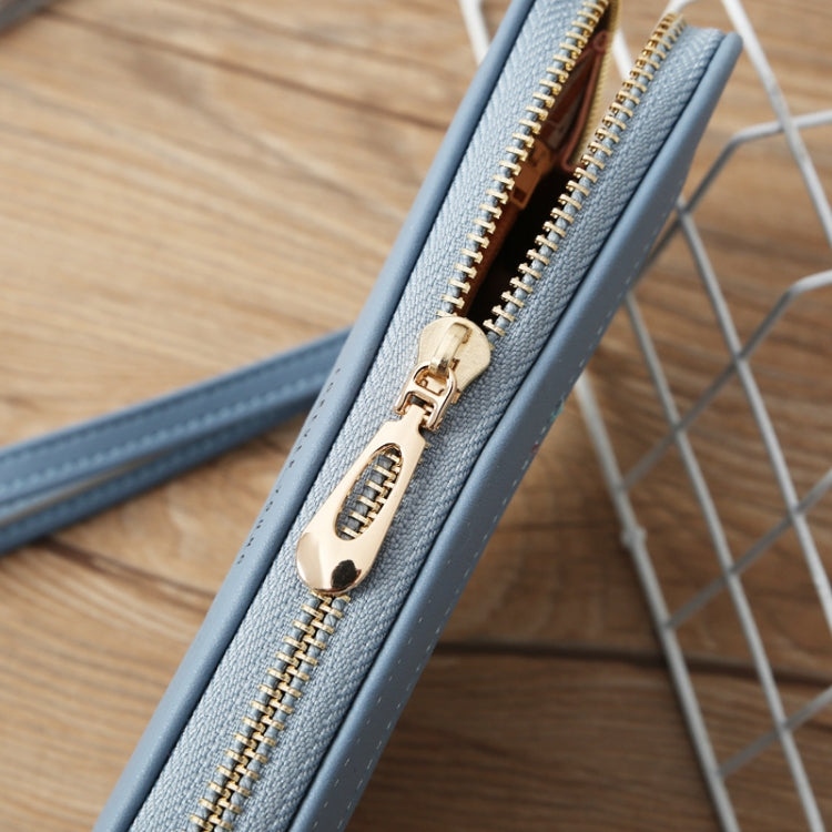 Single Zipper Ladies Wallet Long Wallet Crocodile Coin Purse Student Clutch