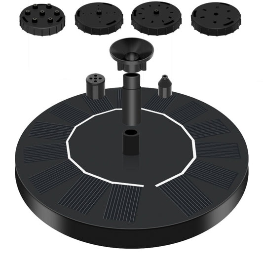 Solar Water Fountain Pool Outdoor Bird Bath Solar Powered Fountain Floating Water