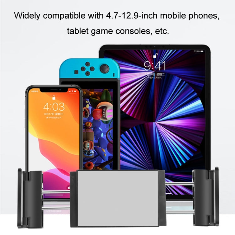 Car Back Seat Buckle Type Rotating Telescopic Mobile Phone Tablet Holder