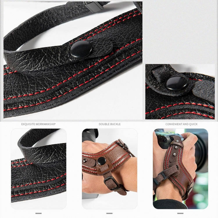 SLR Camera Wrist Strap Camera Anti-drop Microfiber Leather Wrist Strap