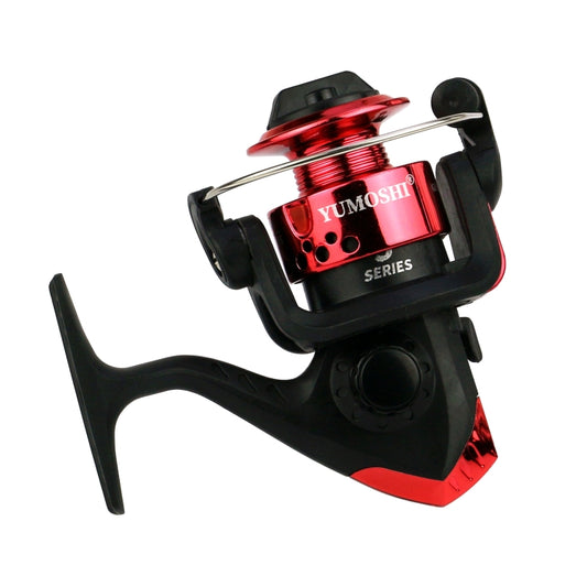 YUMOSHI JL200 Fishing Reel Without Line Plating Head Metal Movement Spinning Reel, Without Line (Electroplated Red), Without Line (Electroplated Blue), Without Line (Electroplated Yellow), Without Line (Electroplated Silver)