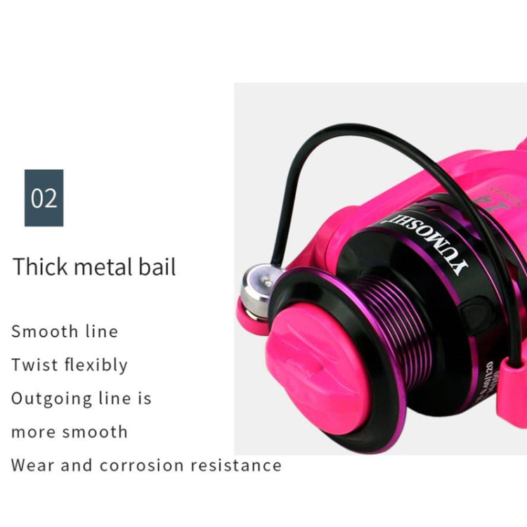 Spinning Wheel Metal Wire Cup Fishing Wheel