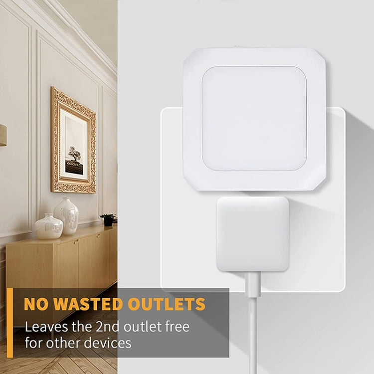 Stepless Dimming Induction Night Light Square Light Guide Plate Baby Night Light