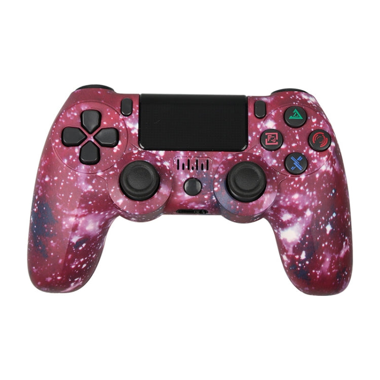 For PS4 Wireless Bluetooth Game Controller With Light Strip Dual Vibration Game Handle