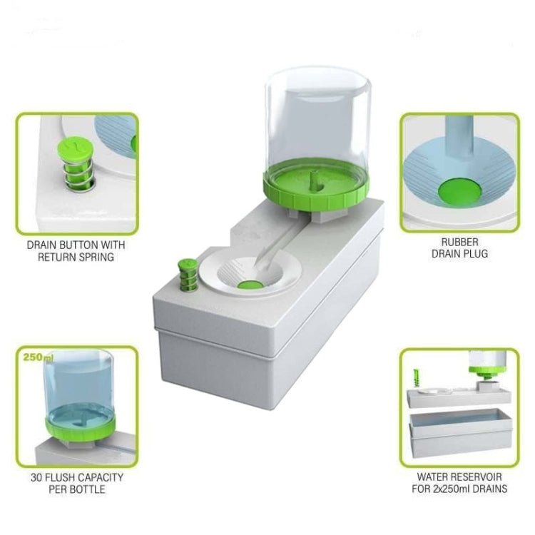 Oil Painting Brush Cleaner Tool with Water Container Paint Pen Washer